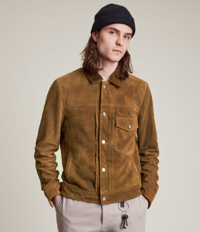 Ashbrook suede brown jacket for men - Image 2